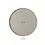 Thumbnail: Decorative Round Mirror-Walnut
