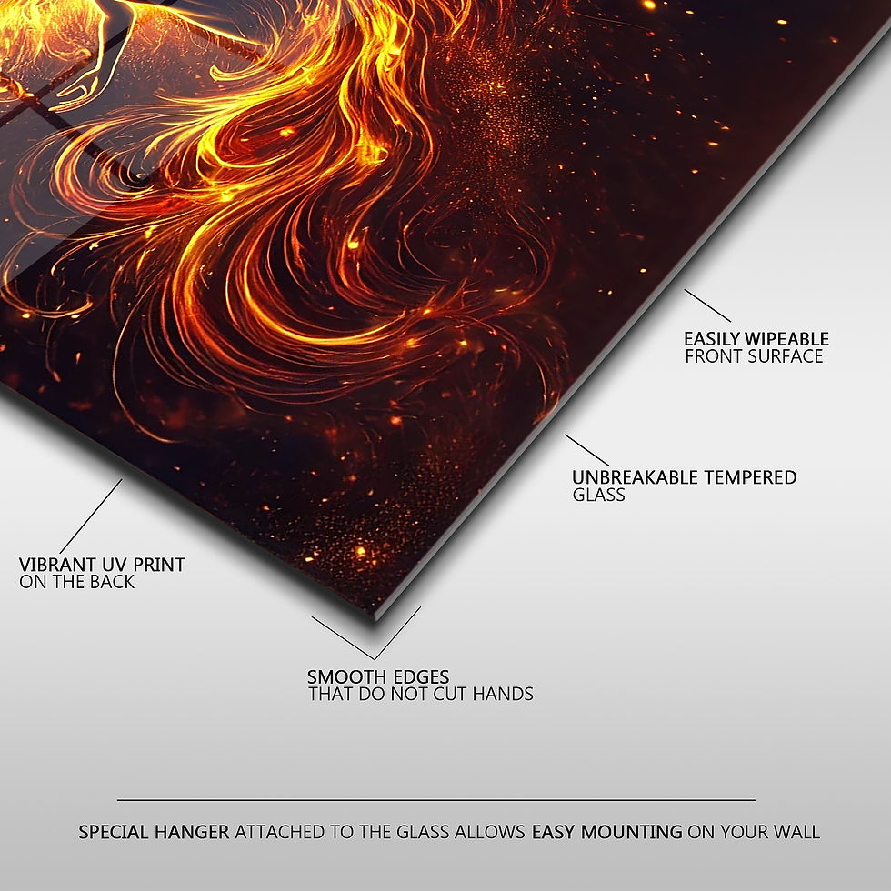 Thumbnail: Fire Angel Wall ARt