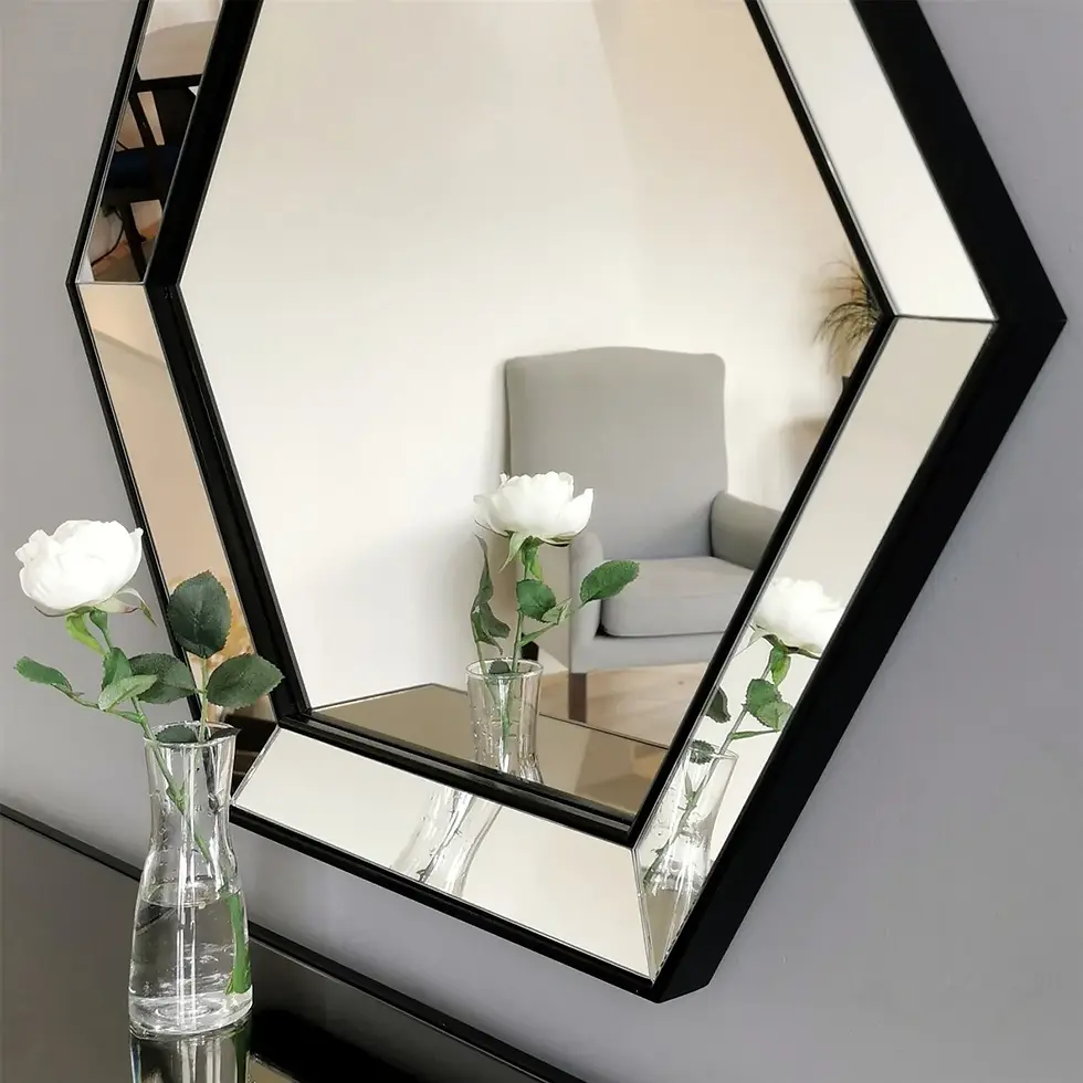 Thumbnail: Decorative Hexagon Mirror / No:1