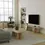 Thumbnail: Rectangular Mushroom Coffee Table / Oak