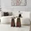Thumbnail: Mushroom 2-Piece Coffee Table Gold / Walnut&Gold