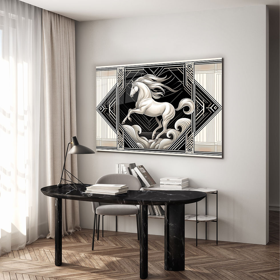 Thumbnail: White Horse Deco