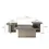 Thumbnail: Jazz Coffee Table Set / Beige & Bronze Mirror