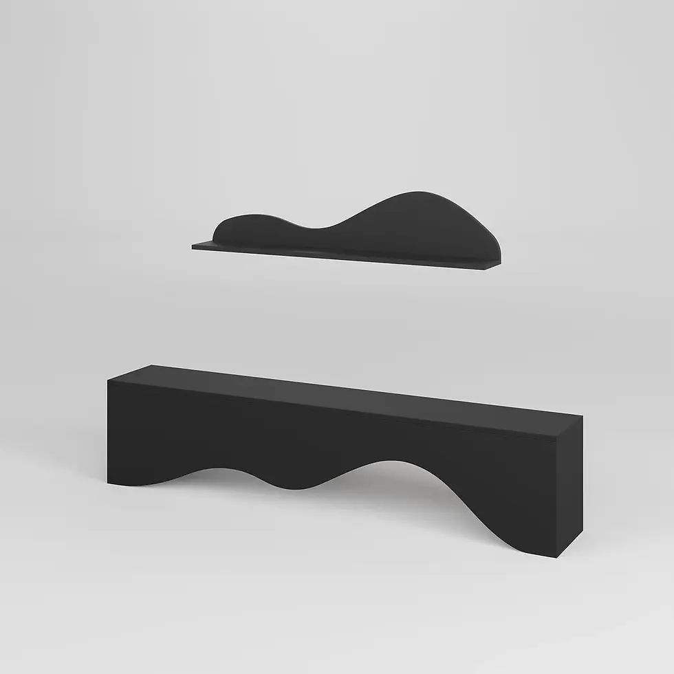 Thumbnail: Mountains TV Set / Black