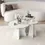 Thumbnail: Mushroom 2-Piece Coffee Table Gold / White&Gold