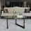 Thumbnail: Round Glass Coffee Table / S301