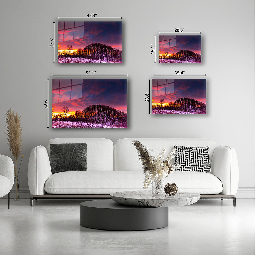 Thumbnail: Pink Sunset Wall Art
