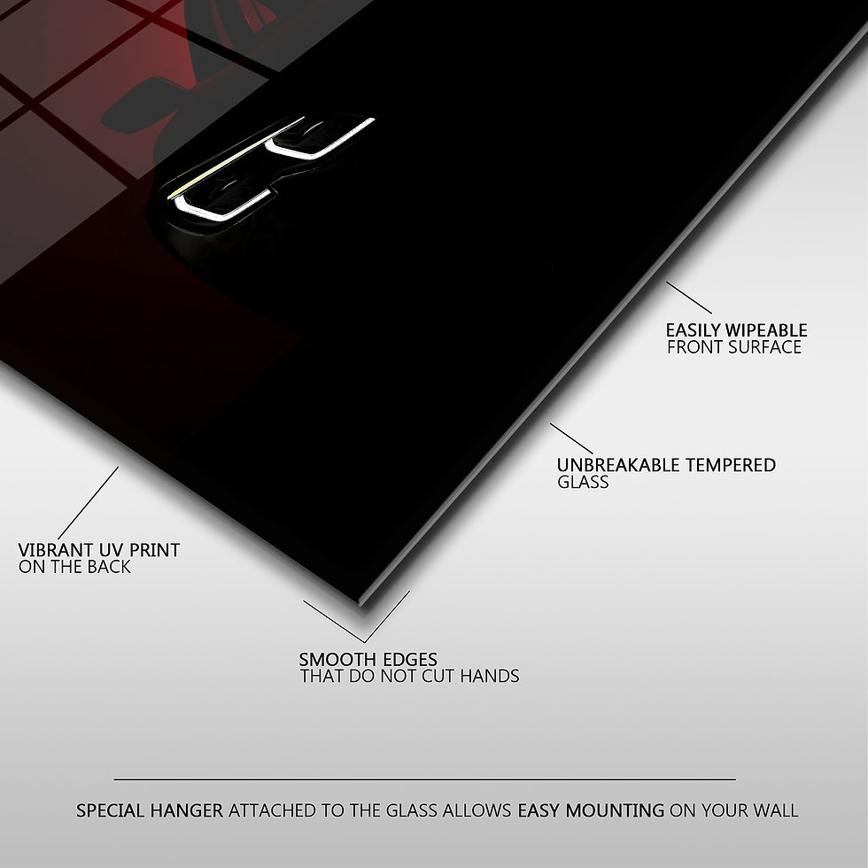Thumbnail: Front Car Silhouette Wall Art