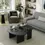 Thumbnail: Seed Double Coffee Table Set / Black