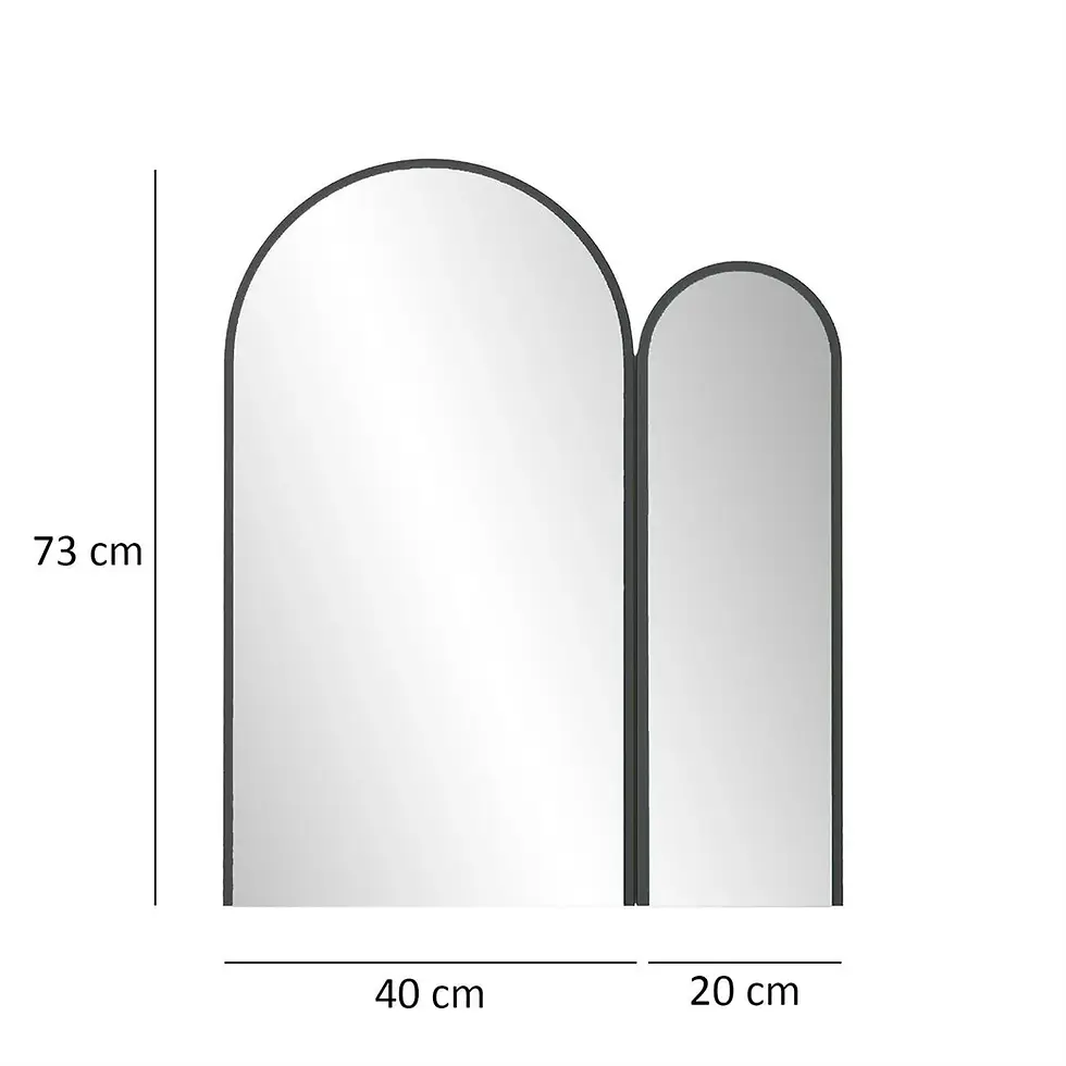 Thumbnail: Classe Bathroom Mirror / Black