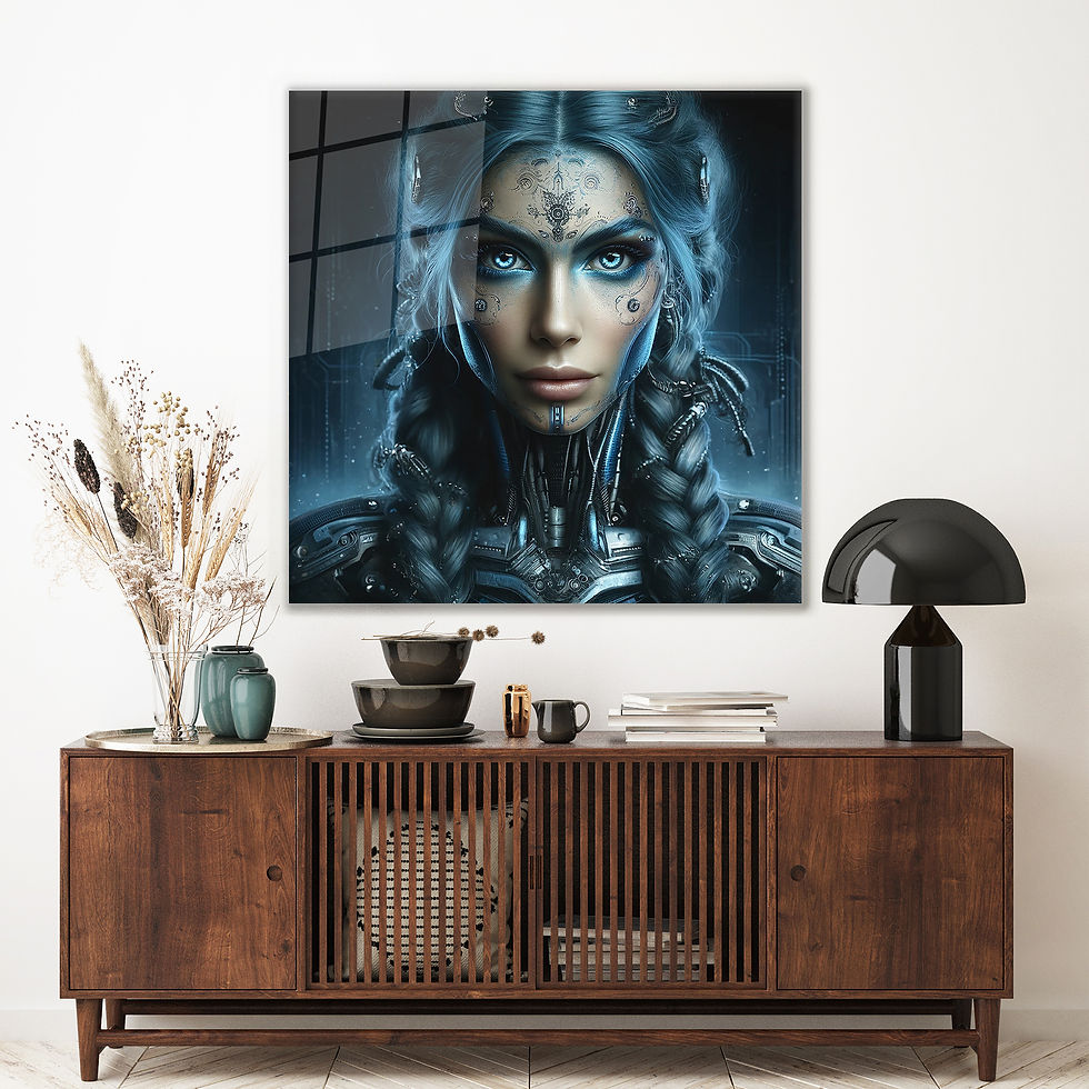 Thumbnail: woman wall art