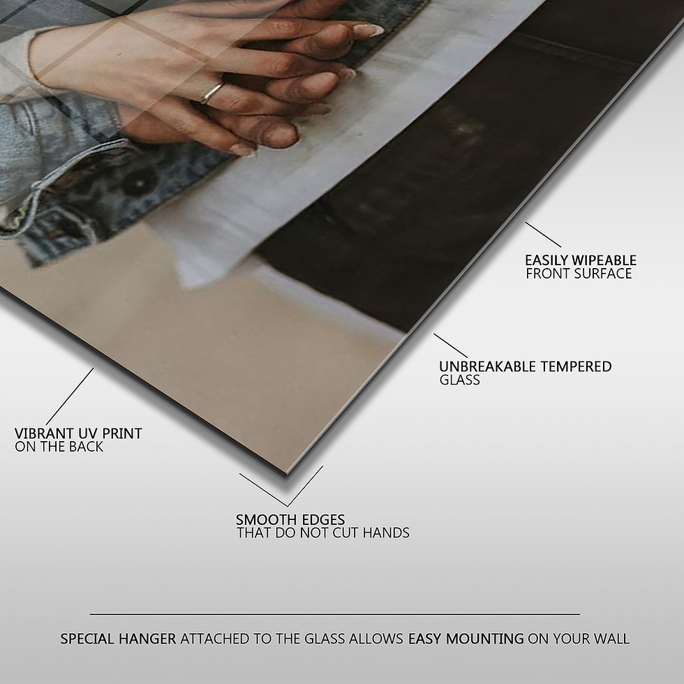 Thumbnail: Custom Printing Square Glass Wall Art