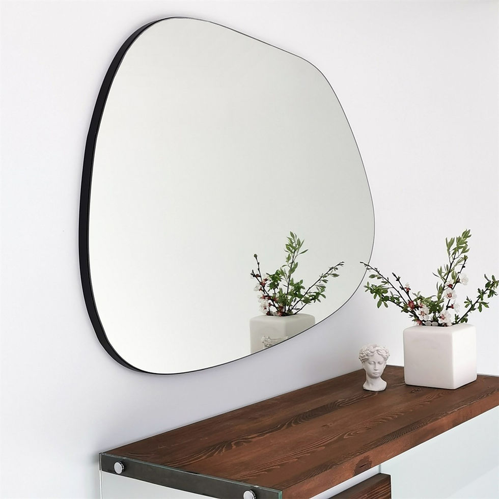 Thumbnail: Sapphire Irregular Frameless Wall Mirror