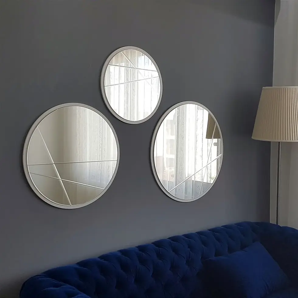 Thumbnail: Triple Modern Round Mirror
