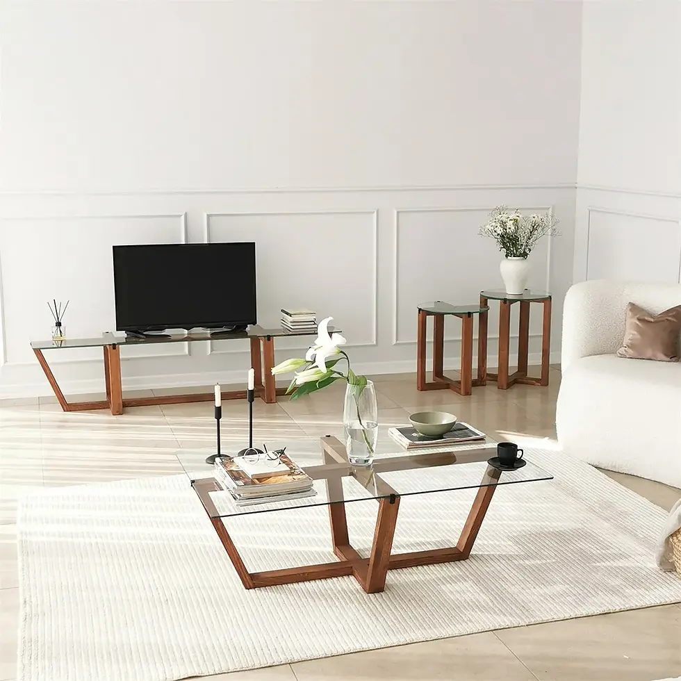 Amalfi Glass Coffee Table
