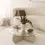 Thumbnail: Himalayas Glass Coffee Table / Travertine&Clear Glass