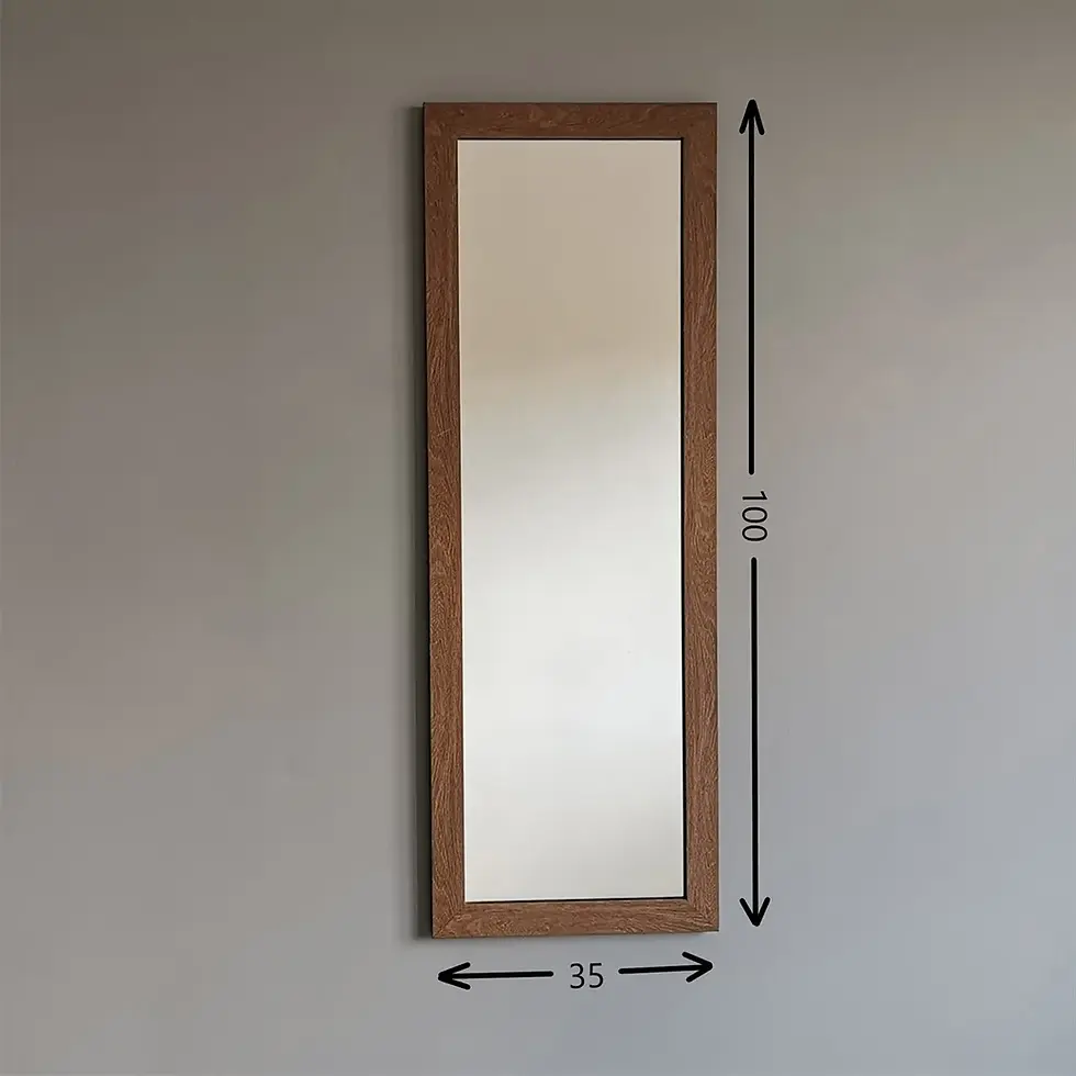 Thumbnail: Walnut Decorative Mirror (No:1)