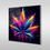 Thumbnail: cannabis leaf wall art