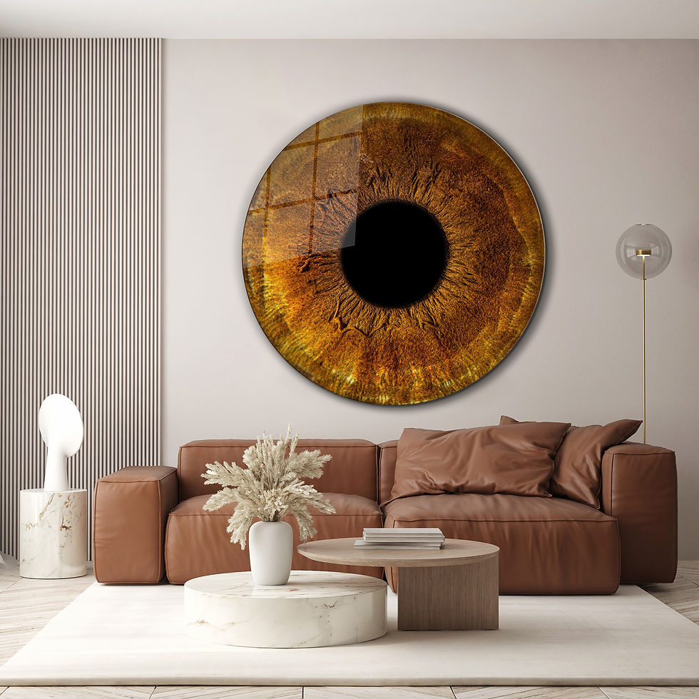Thumbnail: Brown Eye Pupil Wall Art