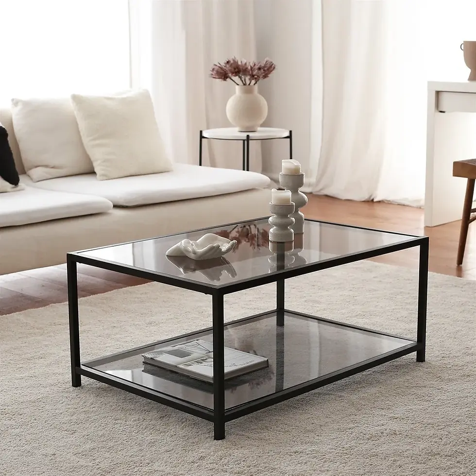 Thumbnail: New Astro Coffee Table / Smoked Glass