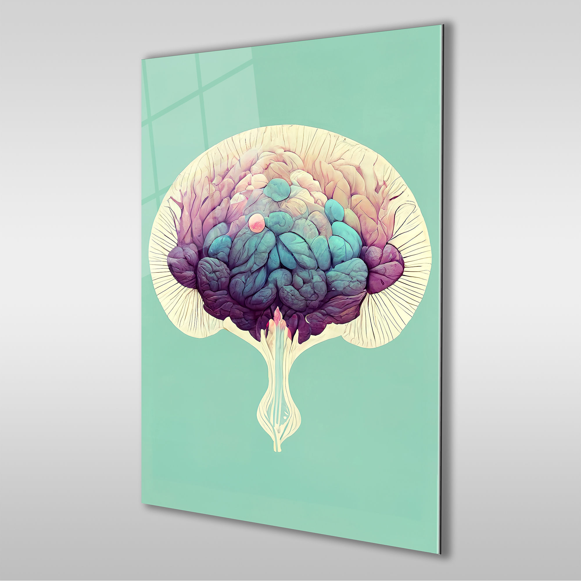 Brain Mushroom Wall Art