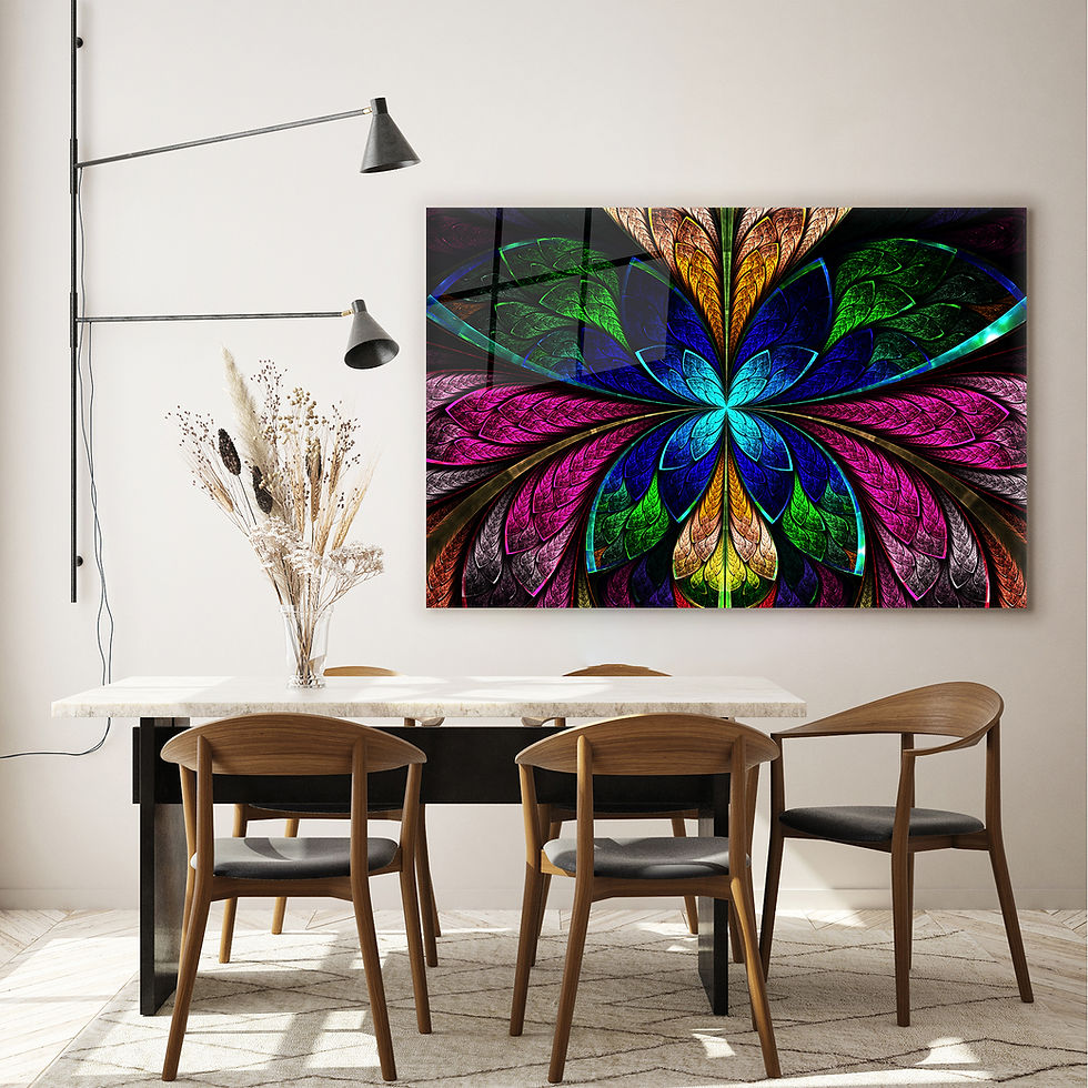 Thumbnail: Stained Abstract Modern Wall Art