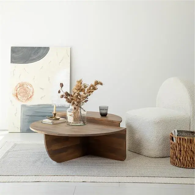 Podium Coffee Table / Solid Walnut