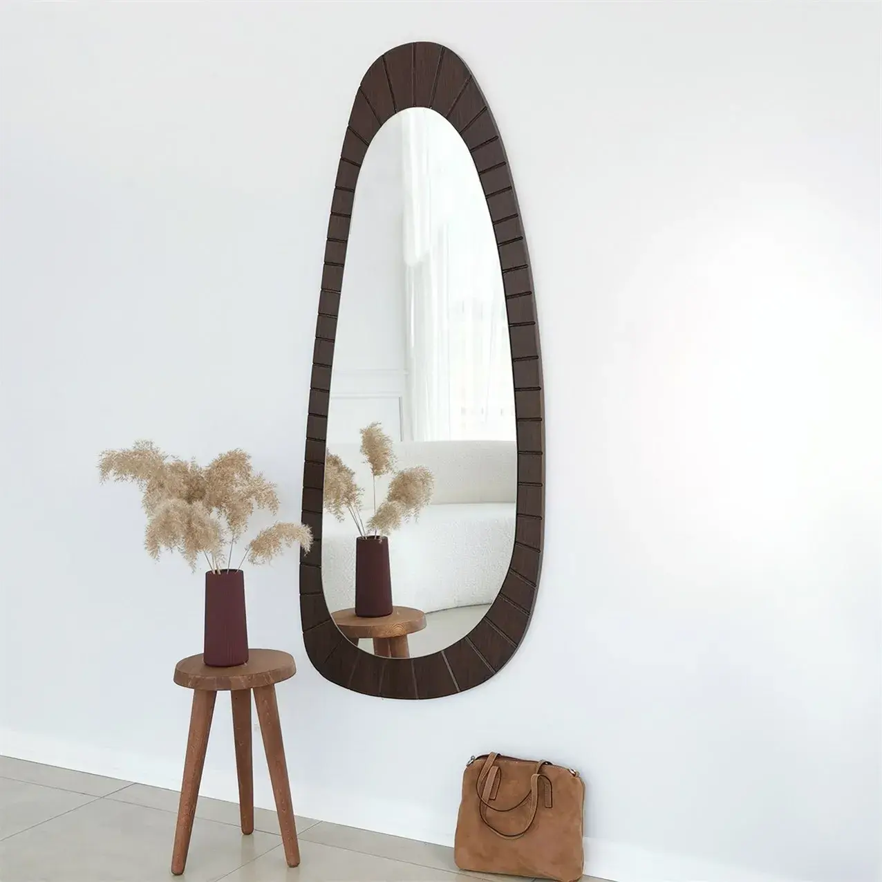 Almond Full Length Mirror