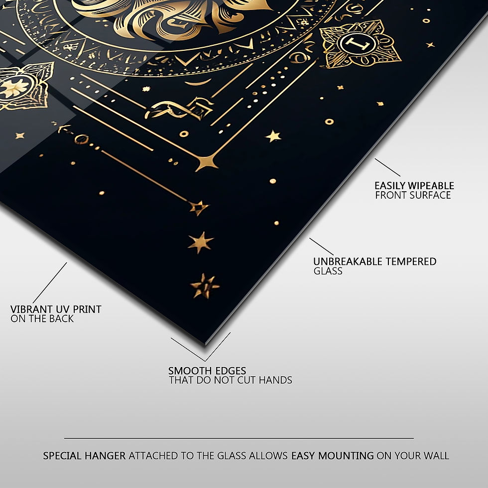 Thumbnail: zodiac leo wall art