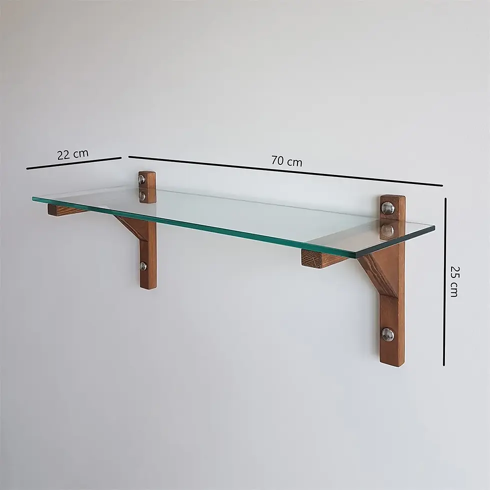 Thumbnail: Dimensions of the wall shelf/bookcase