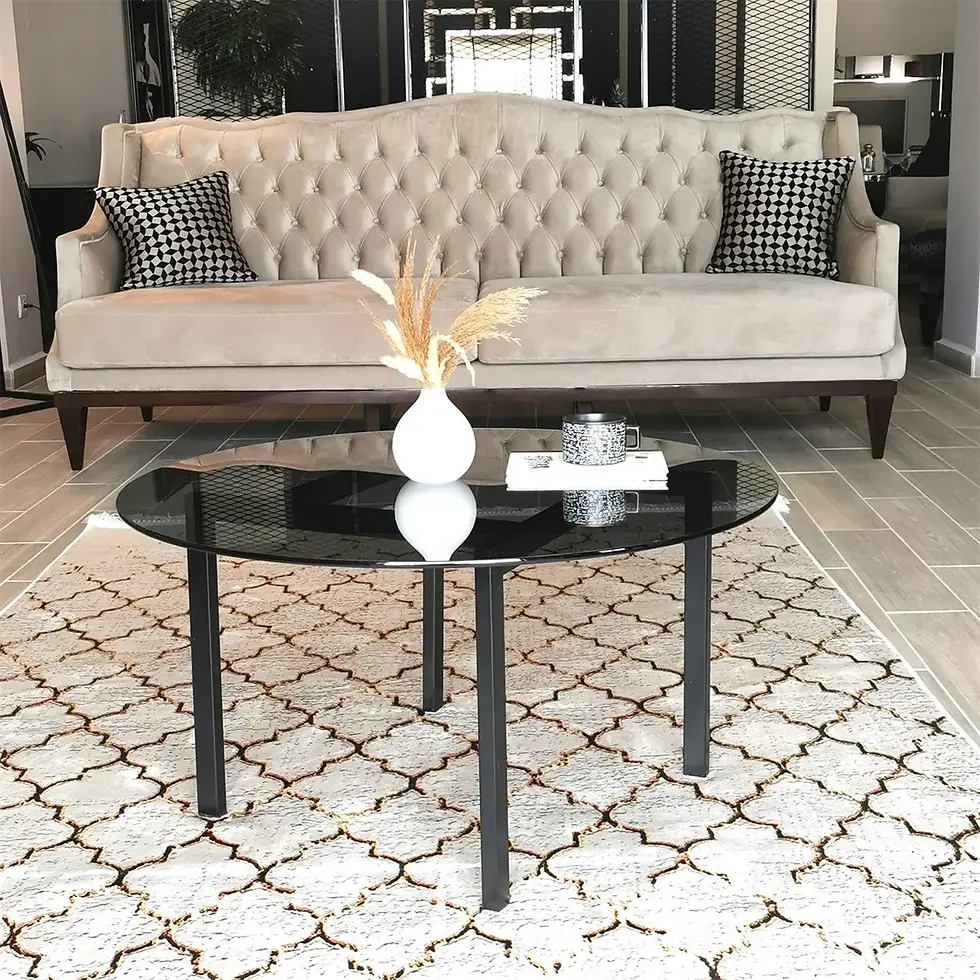 Thumbnail: Balance Coffee Table / Smoked Tempered Glass