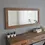 Thumbnail: Wooden Staple Walnut Mirror (No:1)