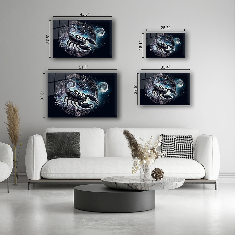 Thumbnail: horoscope scorpio wall art