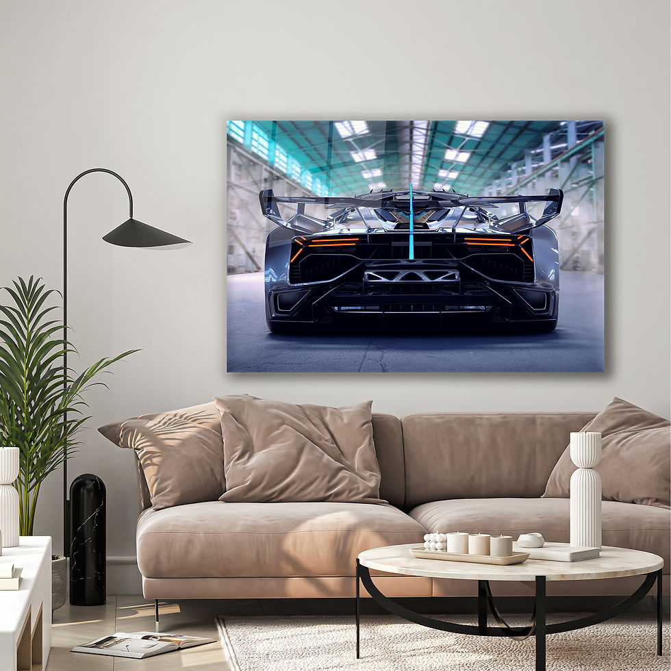 Thumbnail: Rear View of a Race Car