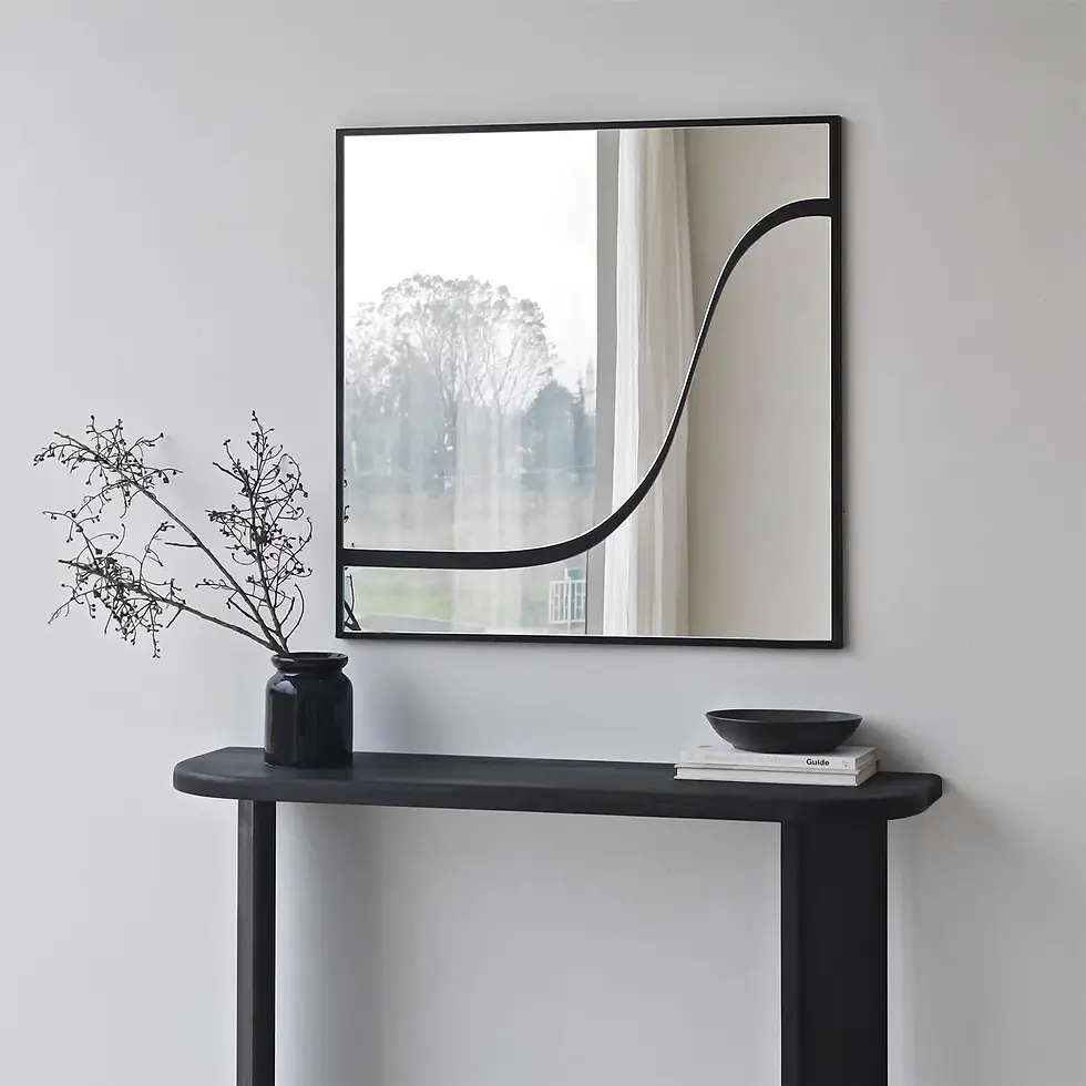 Thumbnail: Abstract Mirror No:2 / Black