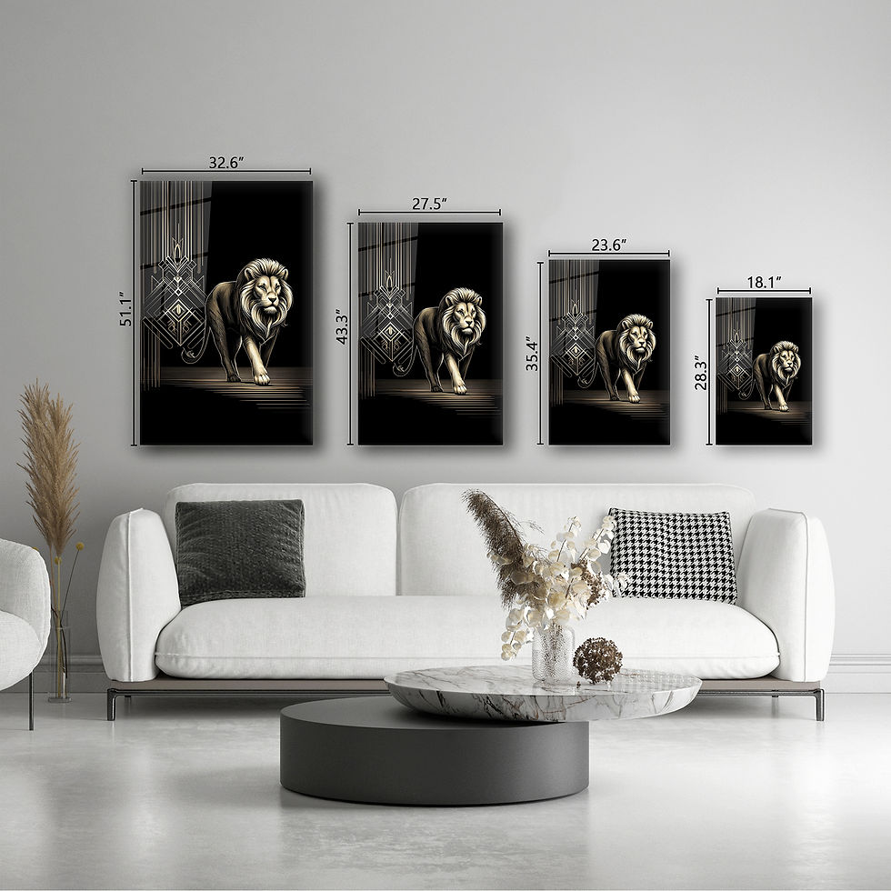Thumbnail: Majestic Lion wall art