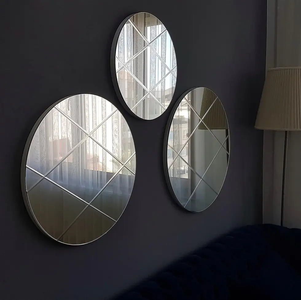 Thumbnail: Triple Diamond Pattern Mirror (No:2)