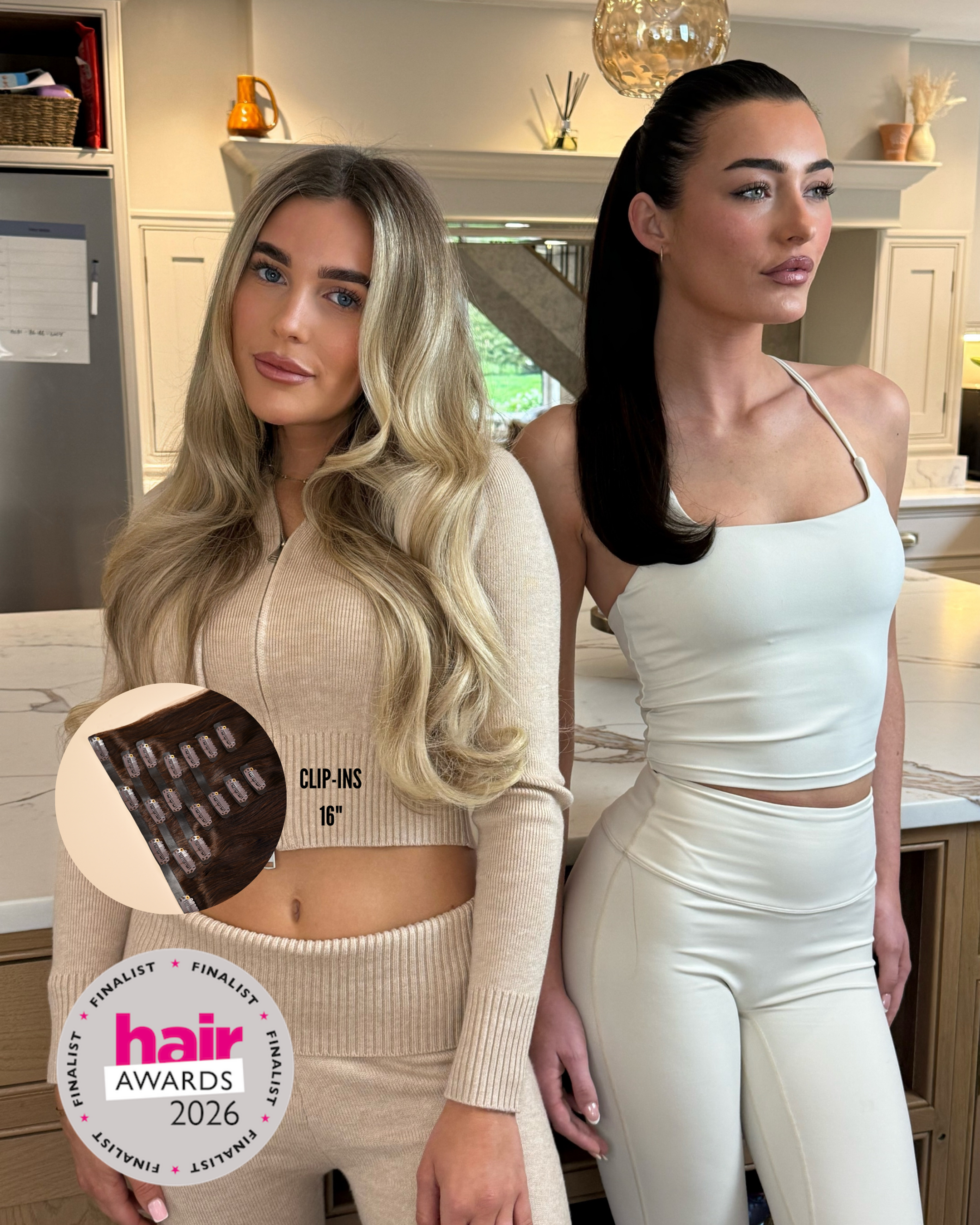 16" Serene Clip-Ins
