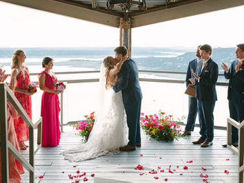 Rachel + Landon; The Oasis on Lake Travis; Austin, TX Wedding Planners