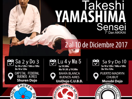 2 al 10 de Diciembre - Seminario Takeshi Yamashima Sensei -  7mo Dan.