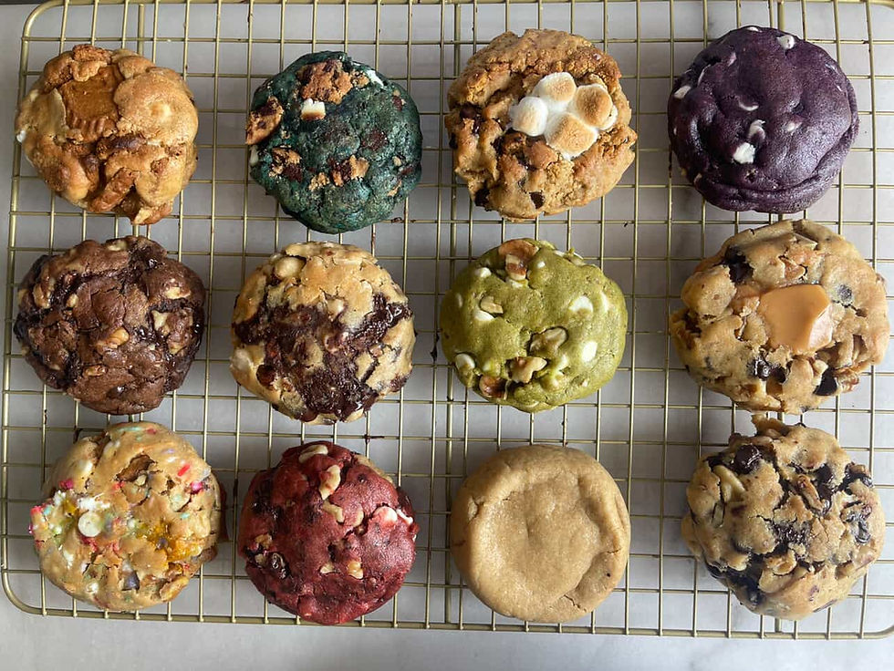 Arranged Food and Objects