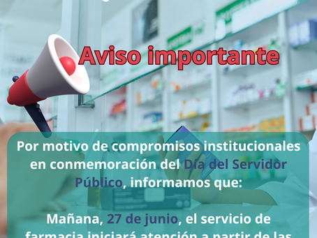 📢 Aviso importante para nuestros usuarios.
