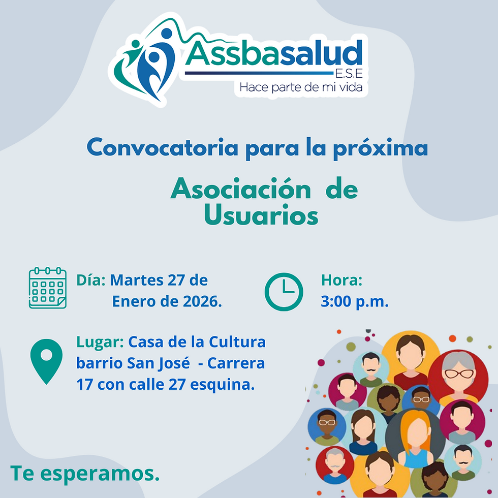 Te invitamos a la próxima reunión de la Asociación de Usuarios.