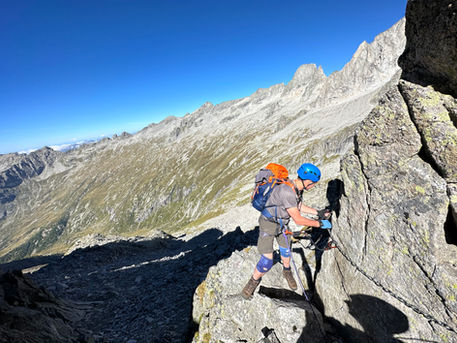 Sentiero Roma Mehrtageswanderung Trekking Val Masino Val di Mello Valchiavenna Valmalenco Rifugio Ponti Gianetti Allievi