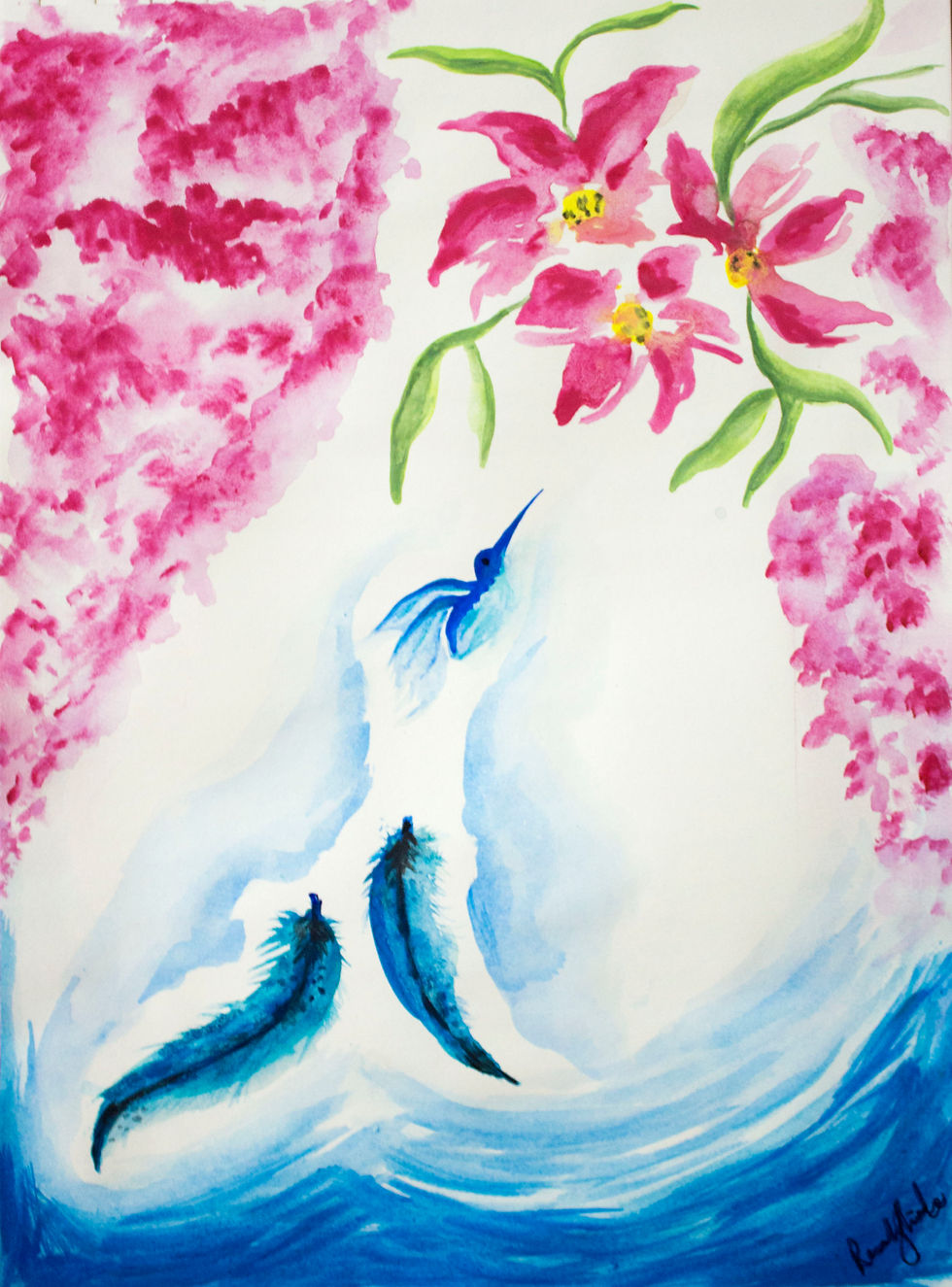 Thumbnail: Channeled Watercolour Painting #41