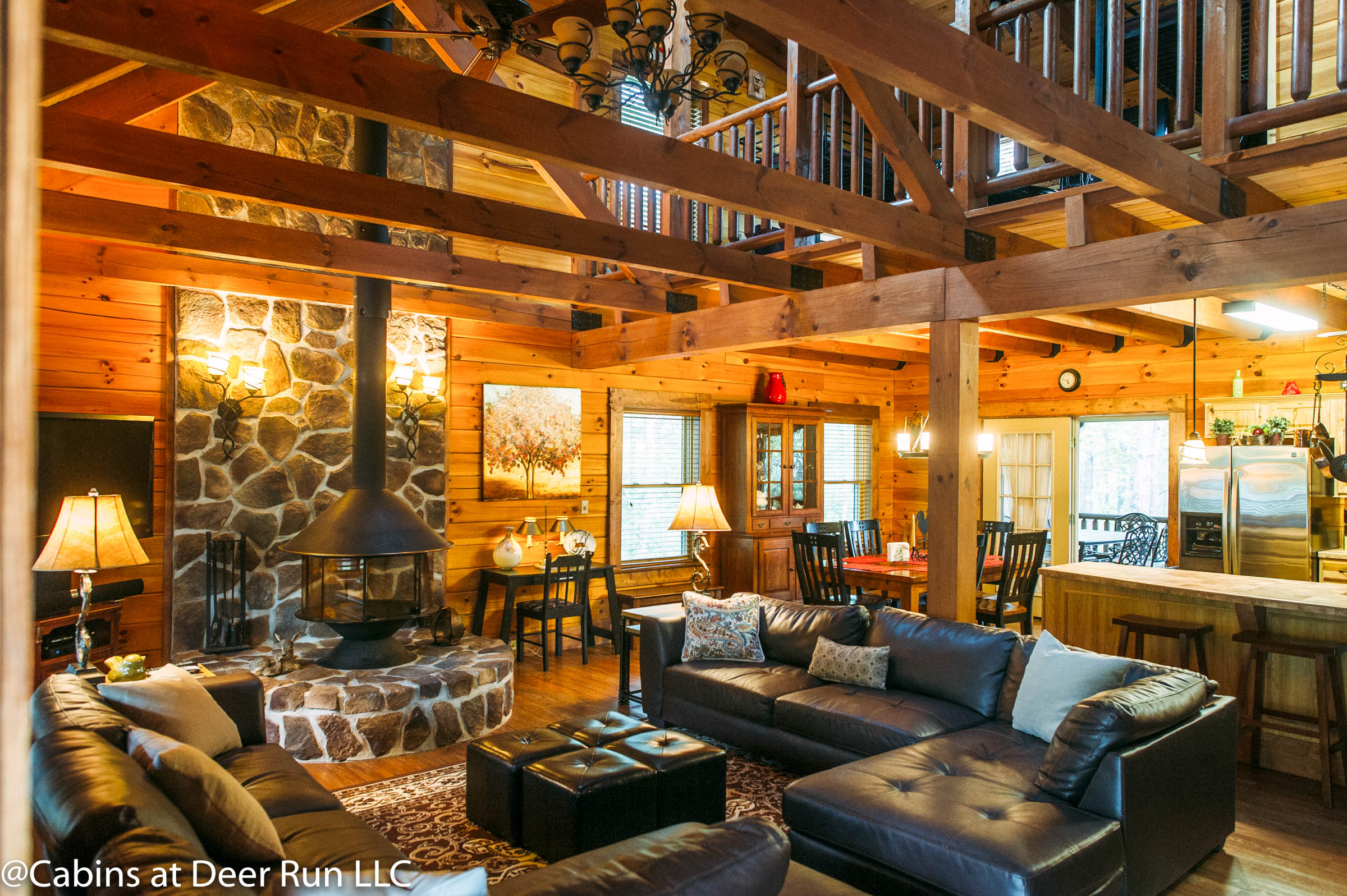 Spotted Fawn Living Room/Dining Room