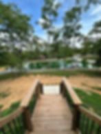down to the paddle boats