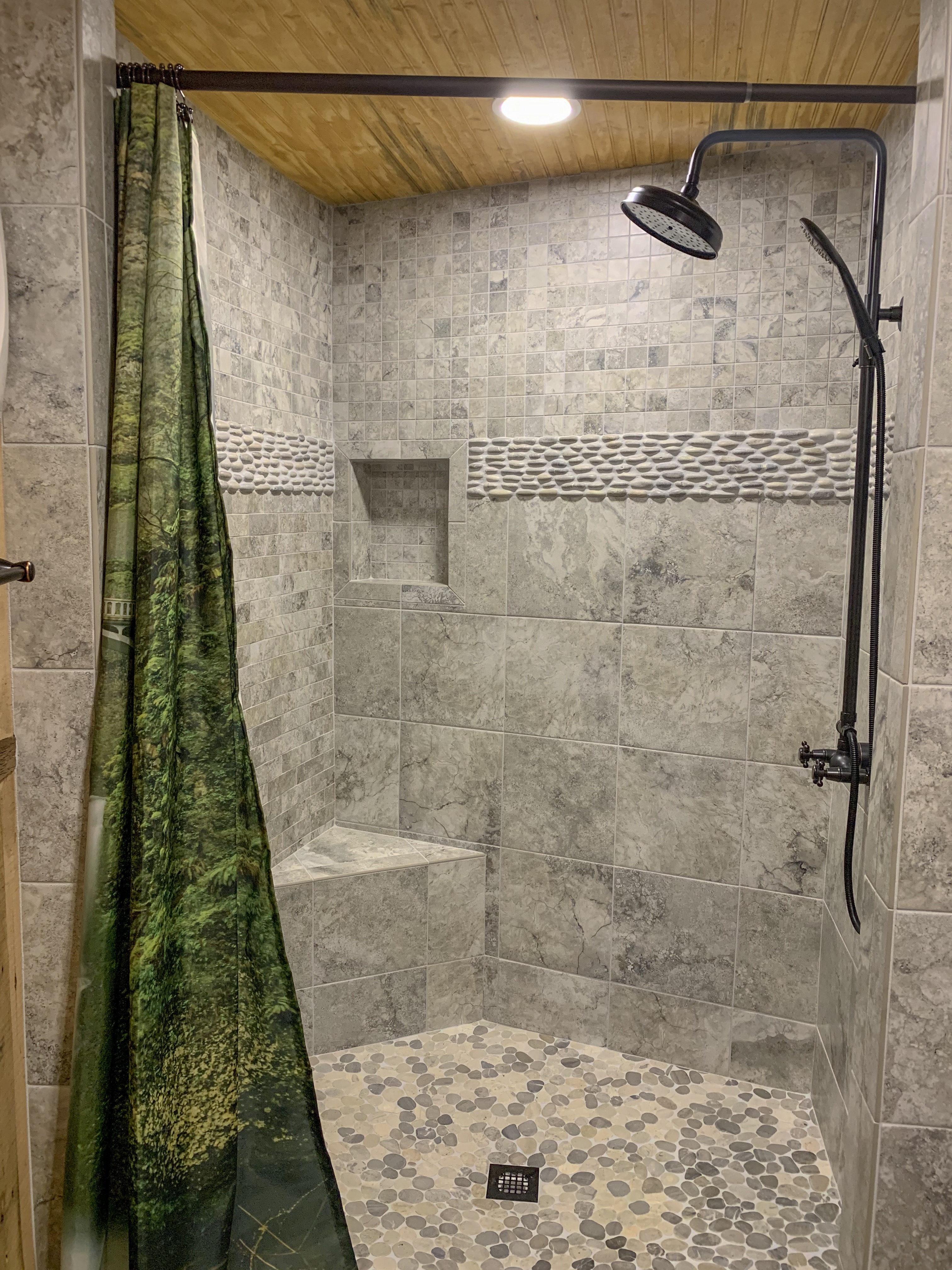 Gorgeous Tiled Shower