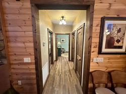 hall way to bedrooms