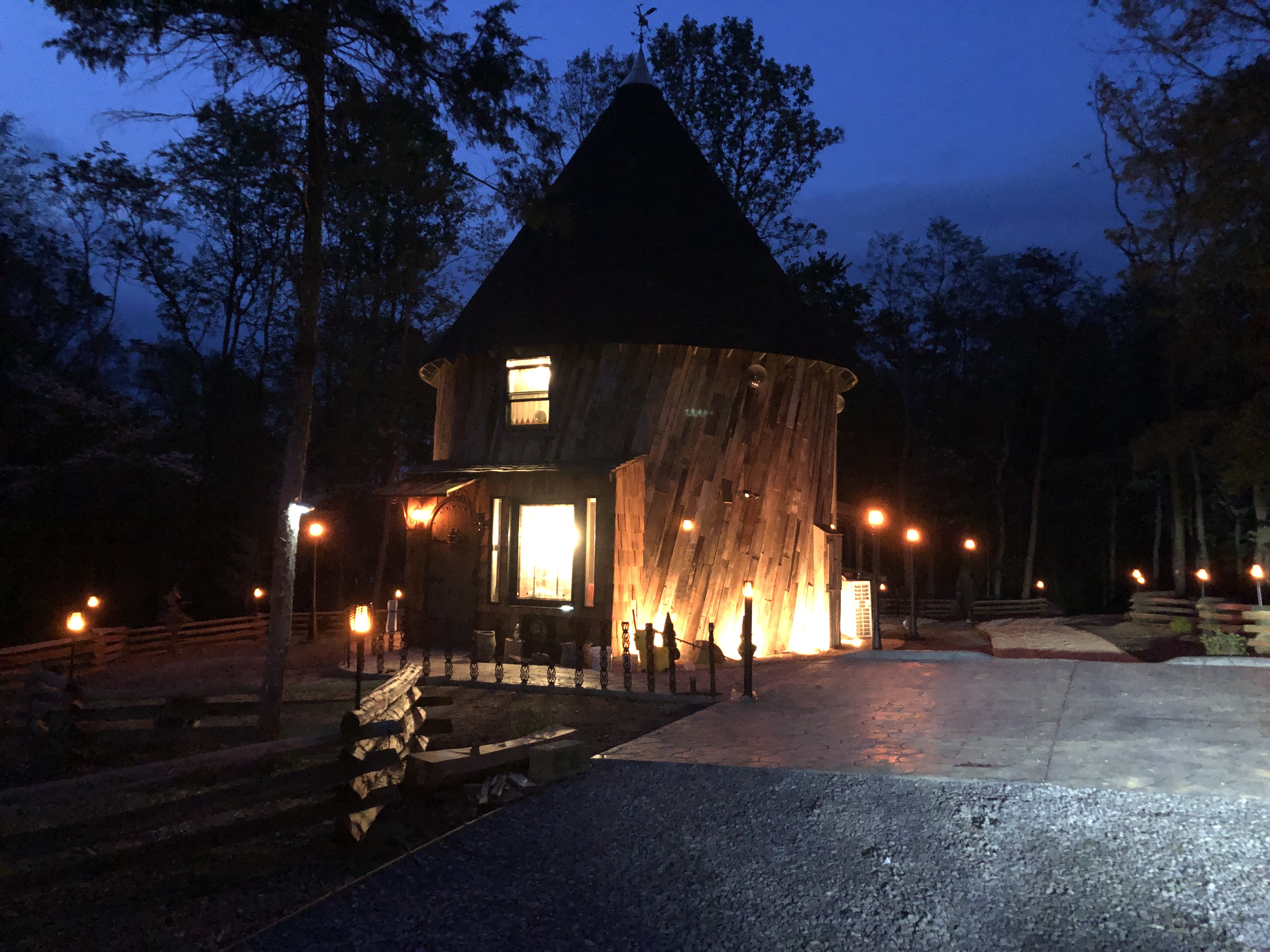 Night Time at Hobbit House